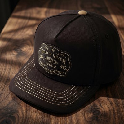 Czapka z daszkiem - Black River Midnight Trucker (czarny)
