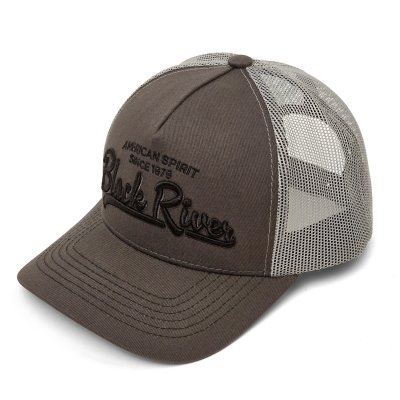 Czapka z daszkiem - Black River Classic Trucker (szary)