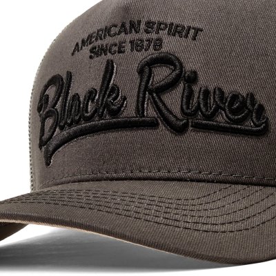 Czapka z daszkiem - Black River Classic Trucker (szary)
