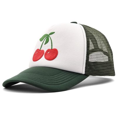 Czapka z daszkiem - Gårda Cherry Patch Scuba Cap (ciemnozielony)