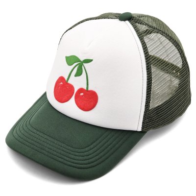 Czapka z daszkiem - Gårda Cherry Patch Scuba Cap (ciemnozielony)