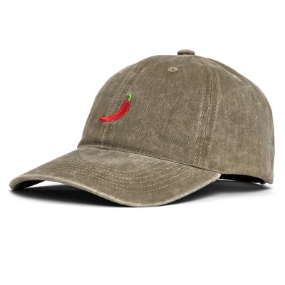 Czapka z daszkiem - Gårda Chili Pepper Washed Cap (beżowy)