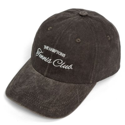 Czapka z daszkiem - Gårda Hamptons Tennis Washed Cap (brązowy)