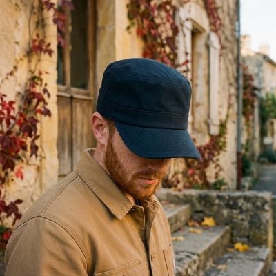 Czapka z daszkiem - Gårda Hunter Army Cap (niebieski)