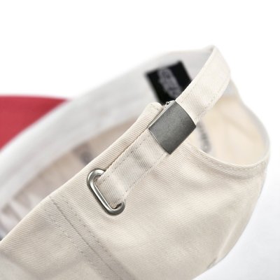 Czapka z daszkiem - Gårda Letter Cap 'E' (biało/czerwony)