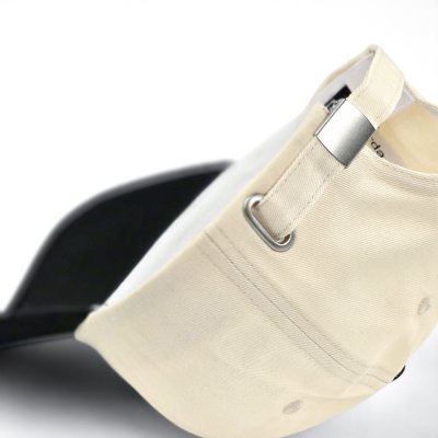 Czapka z daszkiem - Gårda Letter Cap 'H' (kremowy/czarny)