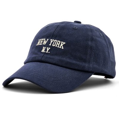 Czapka z daszkiem - Gårda New York Dad Cap (niebieski)