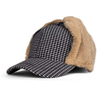 Czapka z daszkiem - Gårda Palena Earflap Cap (czarny)