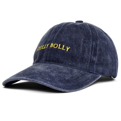 Czapka z daszkiem - Gårda Stolly Bolly Washed Cap (niebieski)