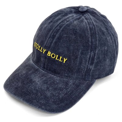 Czapka z daszkiem - Gårda Stolly Bolly Washed Cap (niebieski)