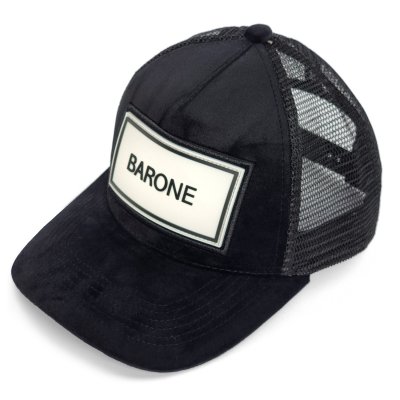 Czapka z daszkiem - Gårda Trucker Barone (czarny)