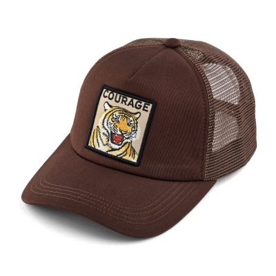 Czapka z daszkiem - Gårda Trucker Courage (brązowy)