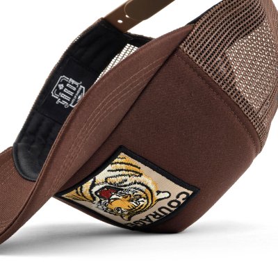 Czapka z daszkiem - Gårda Trucker Courage (brązowy)