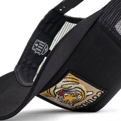 Czapka z daszkiem - Gårda Trucker Courage (czarny)