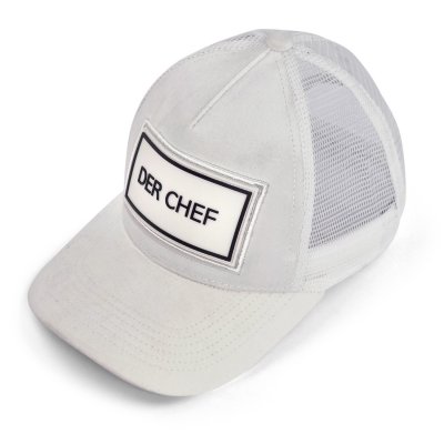 Czapka z daszkiem - Gårda Trucker Der Chef (biały)