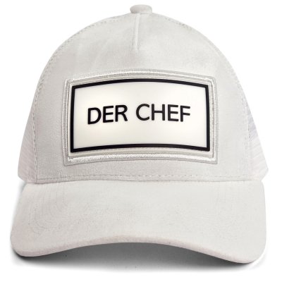 Czapka z daszkiem - Gårda Trucker Der Chef (biały)