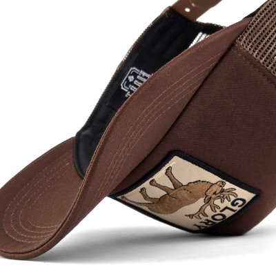 Czapka z daszkiem - Gårda Trucker Glory (brązowy)