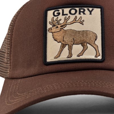 Czapka z daszkiem - Gårda Trucker Glory (brązowy)