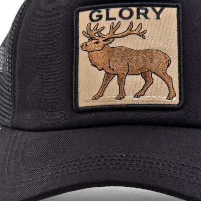 Czapka z daszkiem - Gårda Trucker Glory (czarny)