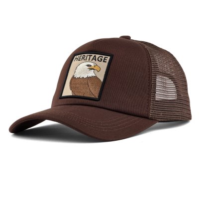 Czapka z daszkiem - Gårda Trucker Heritage (brązowy)