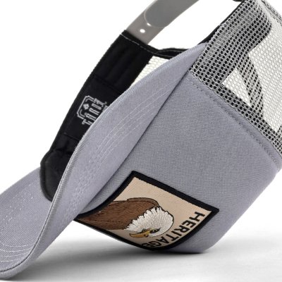 Czapka z daszkiem - Gårda Trucker Heritage (szary)