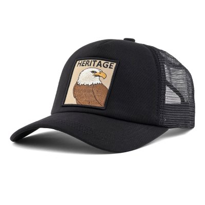 Czapka z daszkiem - Gårda Trucker Heritage (czarny)