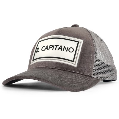 Czapka z daszkiem - Gårda Trucker Il Capitano (szary)