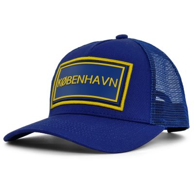 Czapka z daszkiem - Gårda Trucker Kobenhavn (niebieski)