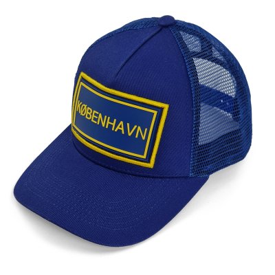 Czapka z daszkiem - Gårda Trucker Kobenhavn (niebieski)