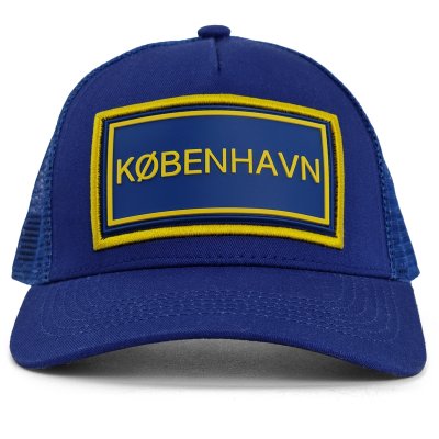 Czapka z daszkiem - Gårda Trucker Kobenhavn (niebieski)