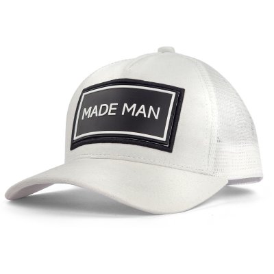 Czapka z daszkiem - Gårda Trucker Made Man (biały)