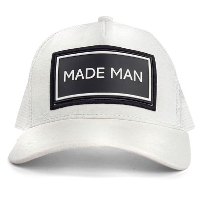 Czapka z daszkiem - Gårda Trucker Made Man (biały)