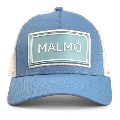 Czapka z daszkiem - Gårda Trucker Malmö (niebiesko/biały)