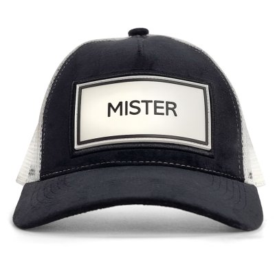 Czapka z daszkiem - Gårda Trucker Mister (czarny/biały)