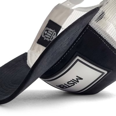 Czapka z daszkiem - Gårda Trucker Mister (czarny/biały)