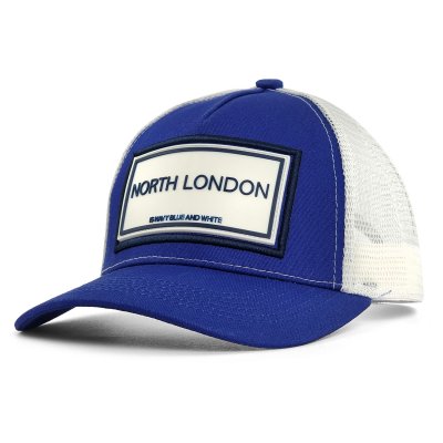 Czapka z daszkiem - Gårda Trucker North London (niebiesko/biały)