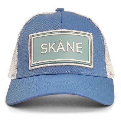Czapka z daszkiem - Gårda Trucker Skåne (niebiesko/biały)