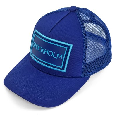 Czapka z daszkiem - Gårda Trucker Stockholm (niebieski)