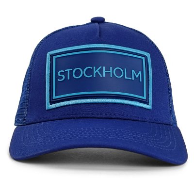 Czapka z daszkiem - Gårda Trucker Stockholm (niebieski)