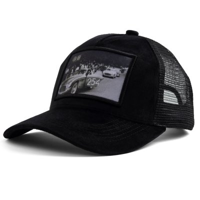 Czapka z daszkiem - Gårda Velvet Trucker Classic Cars 2 (czarny)