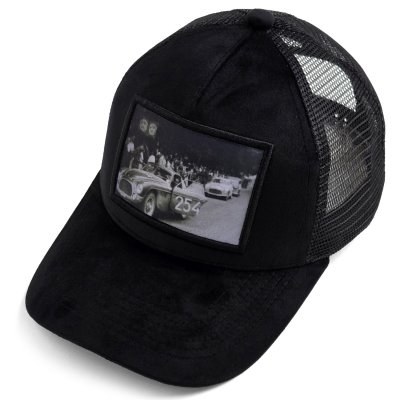 Czapka z daszkiem - Gårda Velvet Trucker Classic Cars 2 (czarny)
