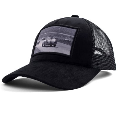 Czapka z daszkiem - Gårda Velvet Trucker Classic Cars 4 (czarny)