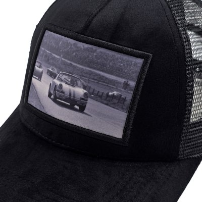 Czapka z daszkiem - Gårda Velvet Trucker Classic Cars 4 (czarny)