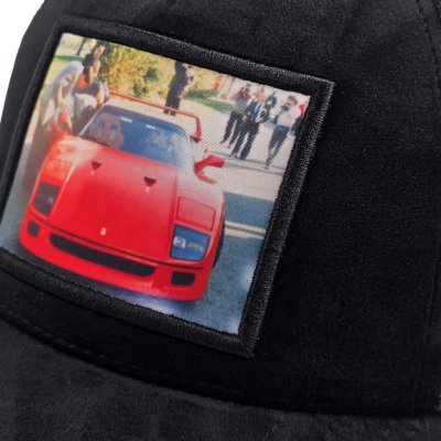 Czapka z daszkiem - Gårda Velvet Trucker Classic Cars 7 (czarny)