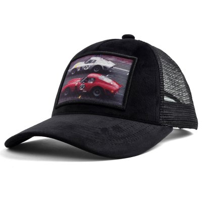Czapka z daszkiem - Gårda Velvet Trucker Classic Cars 8 (czarny)