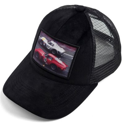 Czapka z daszkiem - Gårda Velvet Trucker Classic Cars 8 (czarny)
