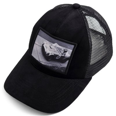 Czapka z daszkiem - Gårda Velvet Trucker Classic Cars 9 (czarny)