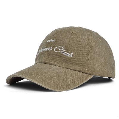 Czapka z daszkiem - Gårda Paris Wellnes Washed Cap (khaki)