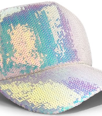 Czapka - Gårda Sequin Trucker (biały)