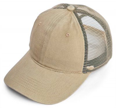 Czapka - Gårda Finley Washed Trucker (beżowy)